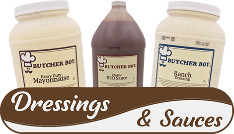 Butcher Boy Dressings and Sauces Button